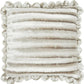 20" Silver Throw Pillow