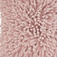 20" Pale Pink Soft Nubby Shag Throw Pillow