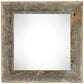 10" x 10" Gray Solid Wood Hanging Picture Frame