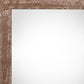10" x 10" Brown Solid Wood Hanging Picture Frame