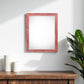 11" x 14" Red Solid Wood Hanging Picture Frame