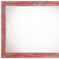 12" x 12" Red Solid Wood Tabletop Picture Frame