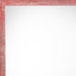 12" x 16" Red Solid Wood Hanging Picture Frame