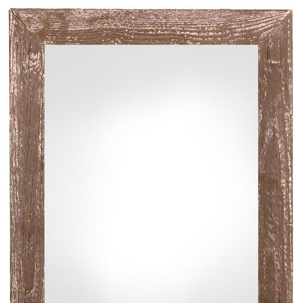 12" x 24" Espresso Solid Wood Hanging Picture Frame