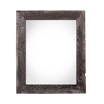 14" x 18" Black Solid Wood Hanging Picture Frame