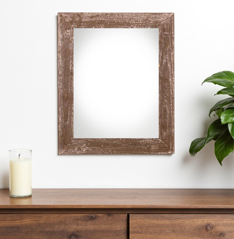 14" x 18" Espresso Solid Wood Hanging Picture Frame