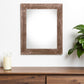 14" x 18" Espresso Solid Wood Hanging Picture Frame