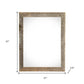 18" x 24" Gray Solid Wood Hanging Picture Frame