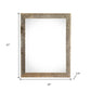 20" x 24" Gray Solid Wood Hanging Picture Frame