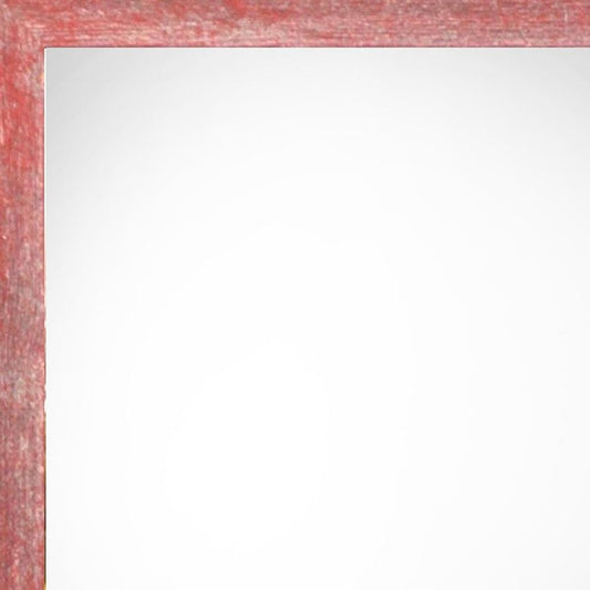 20" x 24" Red Solid Wood Hanging Picture Frame