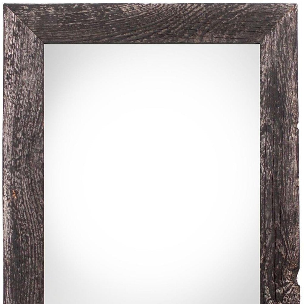 20" x 28" Black Solid Wood Hanging Picture Frame