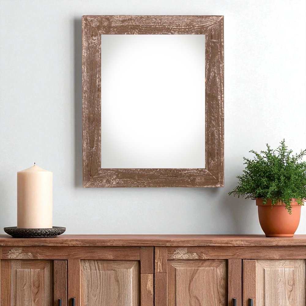 20" x 30" Espresso Solid Wood Hanging Picture Frame