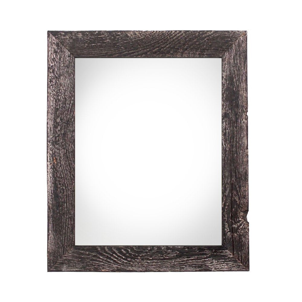22" x 28" Black Solid Wood Hanging Picture Frame