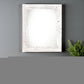 22" x 28" White Solid Wood Hanging Picture Frame