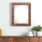 24" x 30" Brown Solid Wood Hanging Picture Frame