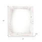 24" x 30" White Solid Wood Hanging Picture Frame