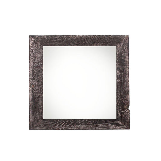 4" x 4" Black Solid Wood Tabletop Picture Frame