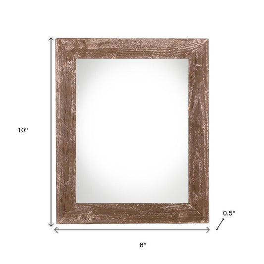 5" x 7" Brown Wood Tabletop Picture Frame