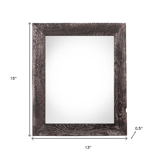 8.5" x 11" Black Wood Tabletop Picture Frame