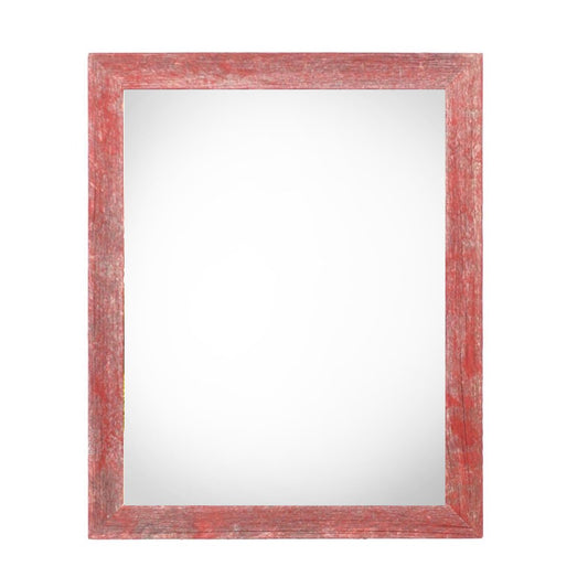 8" x 10" Red Solid Wood Tabletop Picture Frame