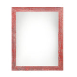 9" x 12" Red Solid Wood Hanging Picture Frame