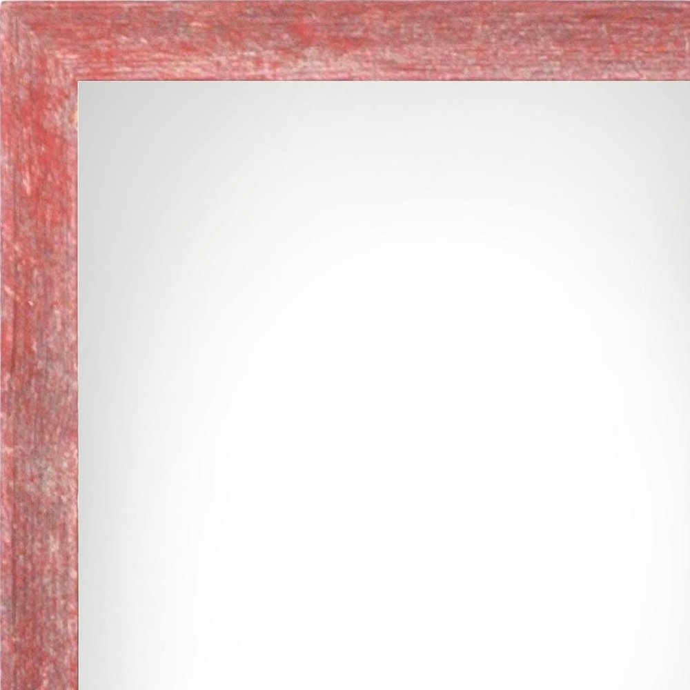 9" x 12" Red Solid Wood Hanging Picture Frame