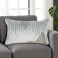 12" X 20" Periwinkle Cotton Throw Pillow