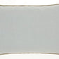 12" X 20" Periwinkle Cotton Throw Pillow