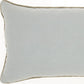 12" X 20" Periwinkle Cotton Throw Pillow