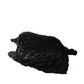 50" X 60" Black Faux Fur Plush Throw Blanket