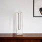 10" Clear Cylinder Crystal Glass Table Vase