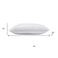 100% Cotton Lux Sateen Down Alternative Medium Hypoallergenic Standard Size Bed Pillow