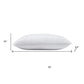 100% Cotton Lux Sateen Down Alternative Medium Hypoallergenic Queen Size Bed Pillow