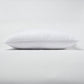 Set Of 2 Lux Sateen Down Alternative King Size Medium Pillows