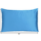 Set of Two Bright Blue Dreamy Silky Satin King Pillowcases