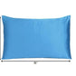Set of Two Bright Blue Dreamy Silky Satin King Pillowcases