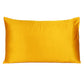 Goldenrod Dreamy Set Of 2 Silky Satin King Pillowcases