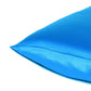 Blue Dreamy Set Of 2 Silky Satin Standard Pillowcases