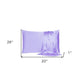 Purple Dreamy Set Of 2 Silky Satin Standard Pillowcases