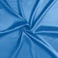 Bright Blue Dreamy Set Of 2 Silky Satin Standard Pillowcases
