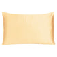 Pale Peach Dreamy Set Of 2 Silky Satin Standard Pillowcases