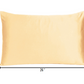 Pale Peach Dreamy Set Of 2 Silky Satin Standard Pillowcases