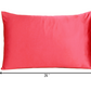Two Piece Salmon Pink Dreamy Silky Satin Pillowcases