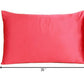 Two Piece Salmon Pink Dreamy Silky Satin Pillowcases