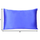 Royal Blue Dreamy Set Of 2 Silky Satin Standard Pillowcases