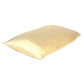Pale Yellow Dreamy Set Of 2 Silky Satin Queen Pillowcases