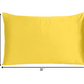 Lemon Dreamy Set Of 2 Silky Satin Queen Pillowcases