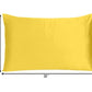 Lemon Dreamy Set Of 2 Silky Satin Queen Pillowcases