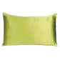 Set of Two Lemongrass Dreamy Silk Satin Queen Pillowcases