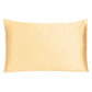 Pale Peach Dreamy Set Of 2 Silky Satin Queen Pillowcases